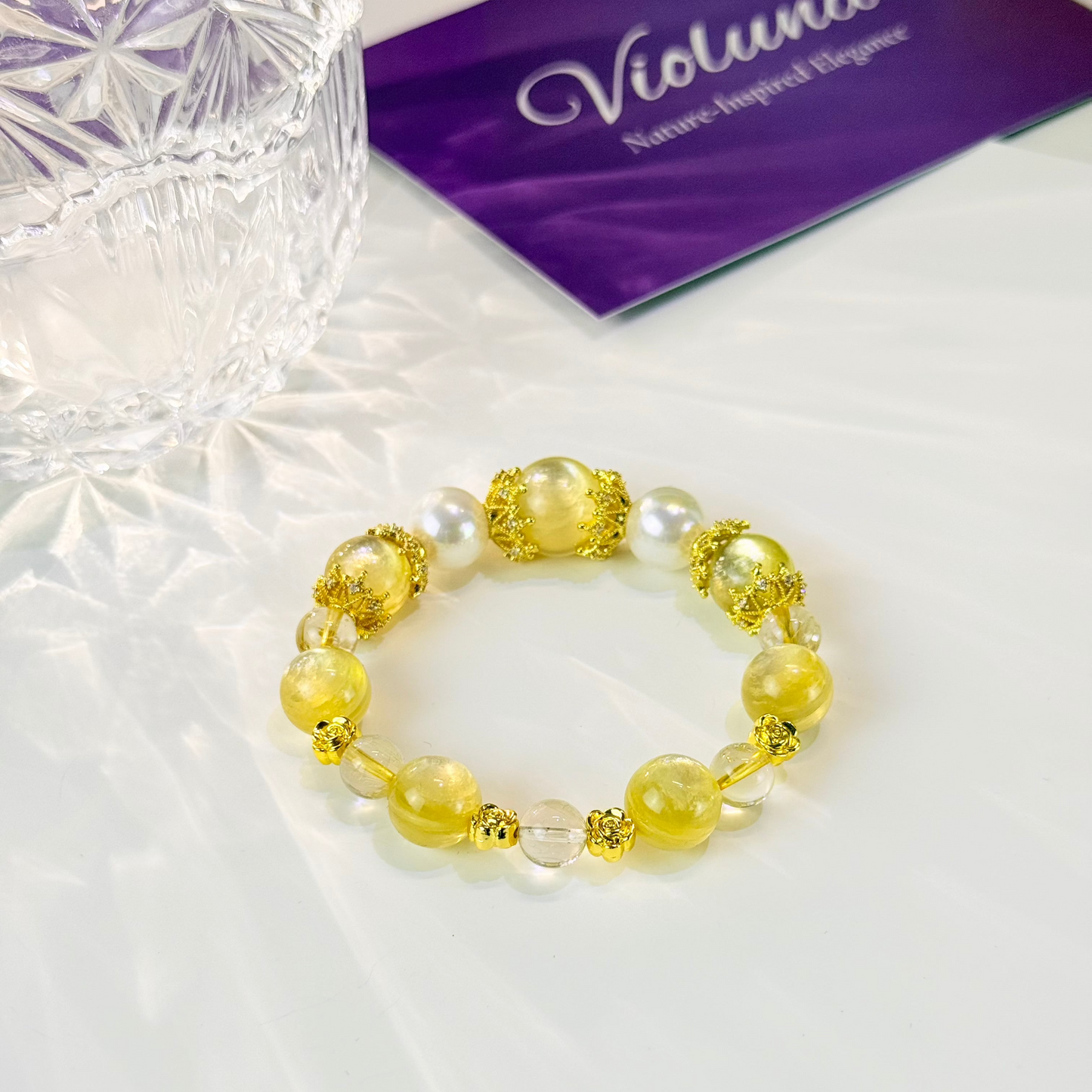 Golden Bloom - Golden Lepidolite