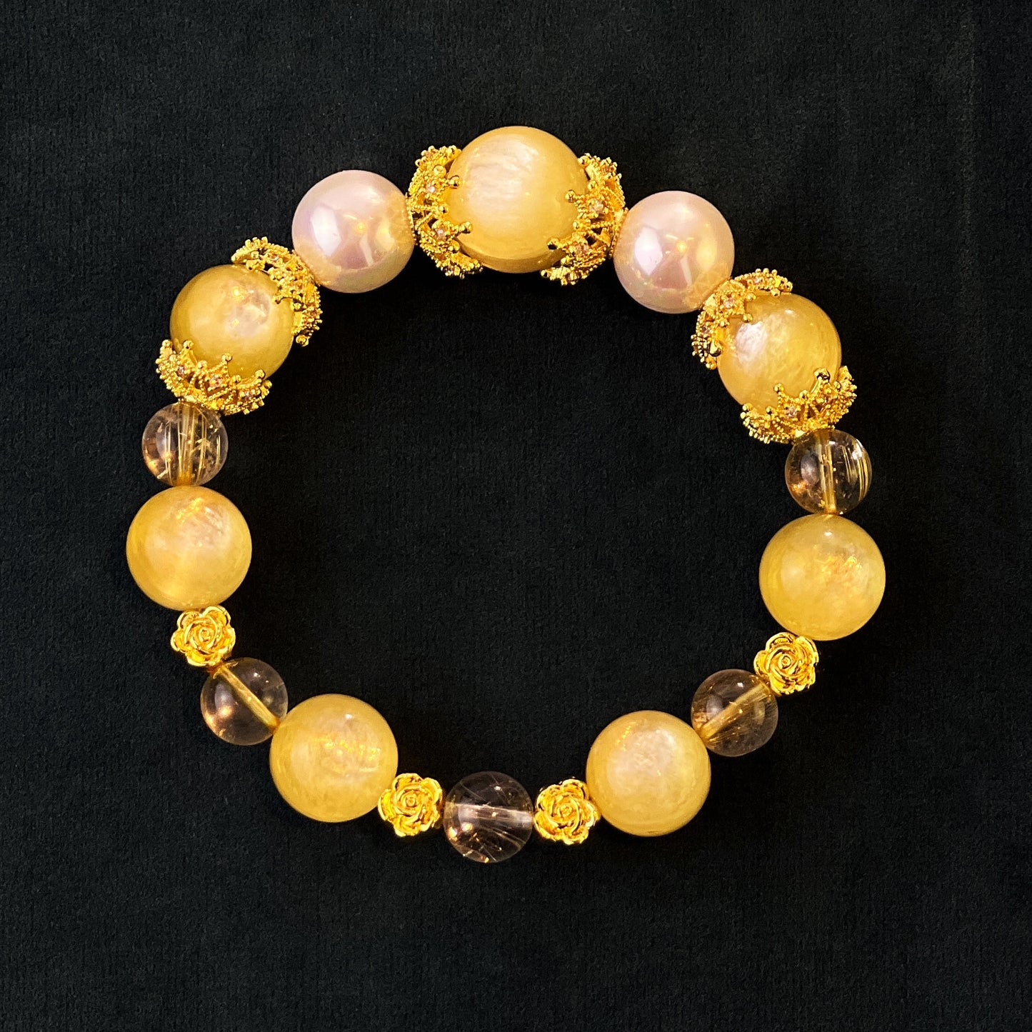 Golden Bloom - Golden Lepidolite