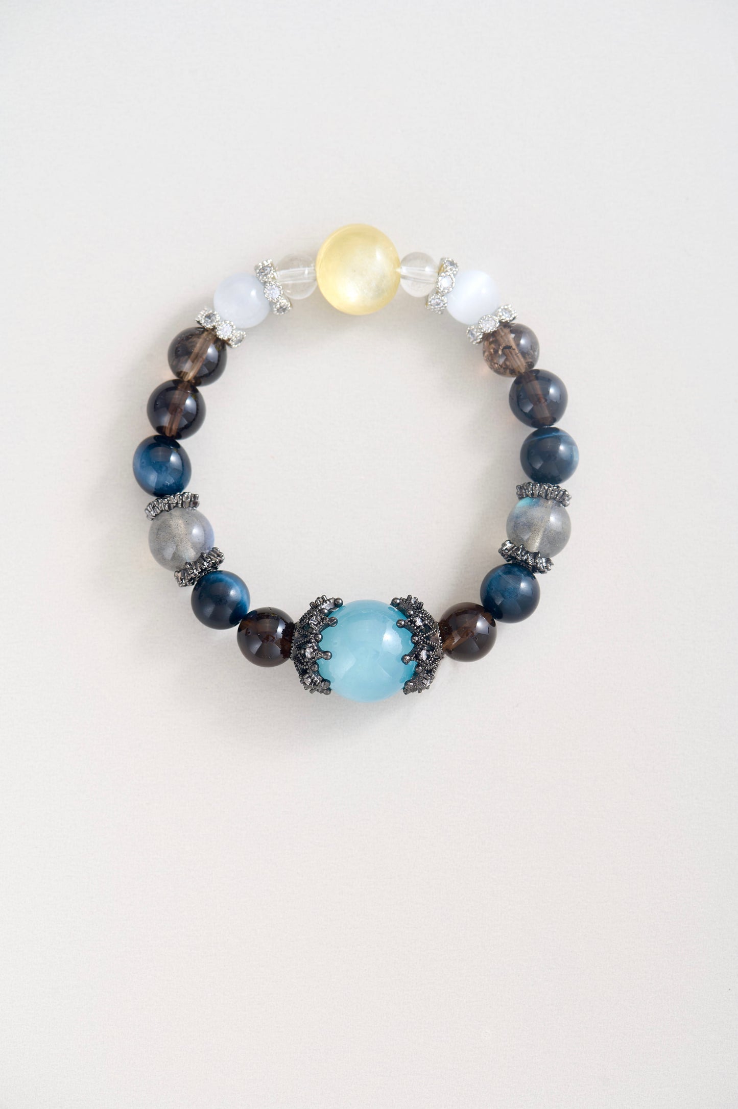 Starry Night Crystal Bracelet – Inspired by Van Gogh